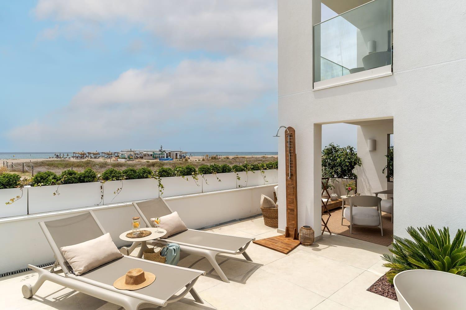 Apartamentos Azul Кастельдефельс Экстерьер фото